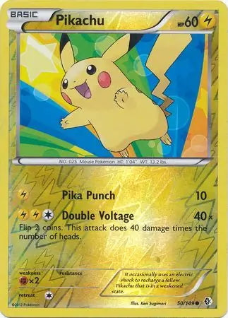 Boundaries Crossed Pikachu #50/149 reverse holo